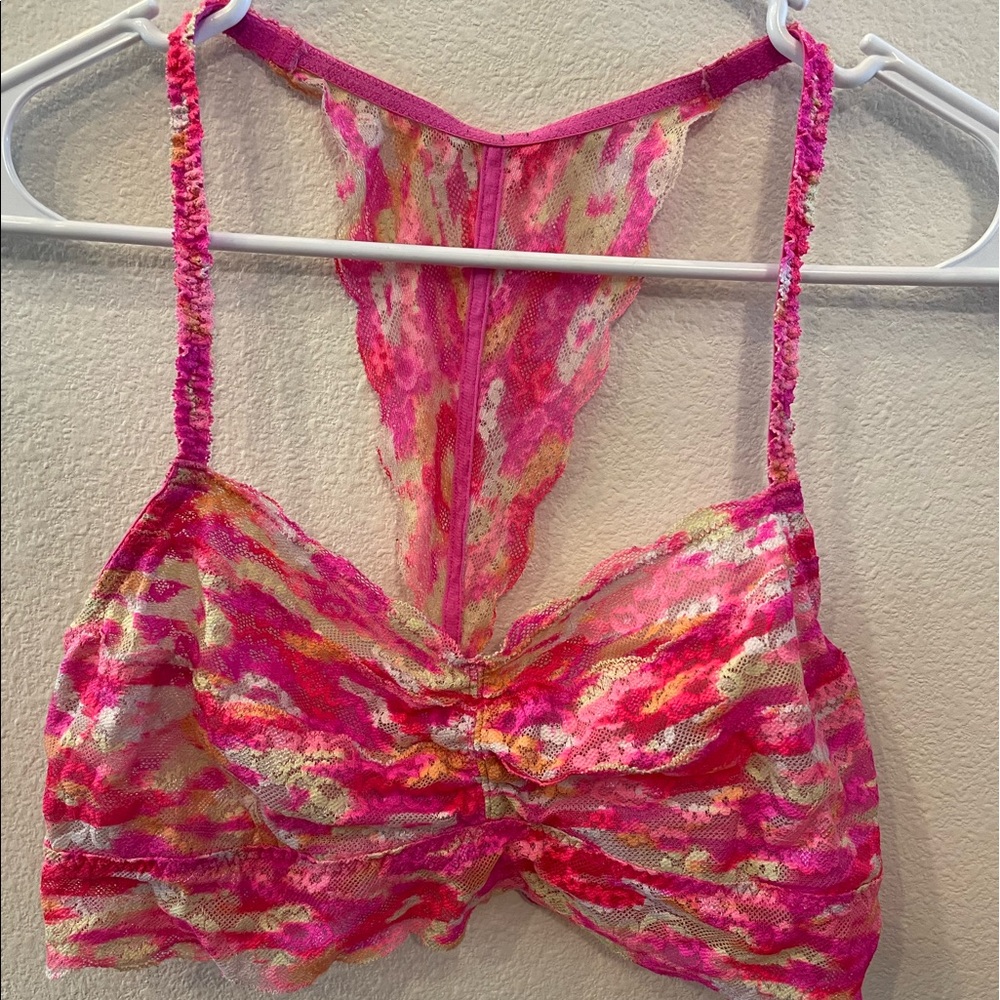PINK Victoria’s Secret Tie Dye Lace Bralette